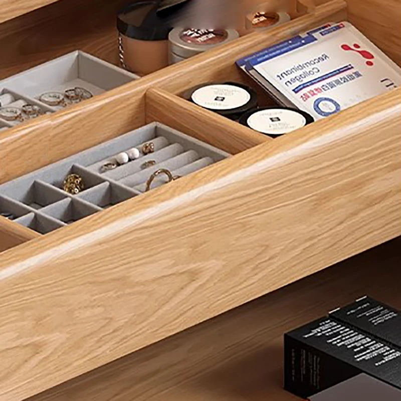 Meja Rias Vintage Elegan Estetika Klasik Premium Minimalis Meja Rias Gaya Industrial Meuble De Chambre Furniture