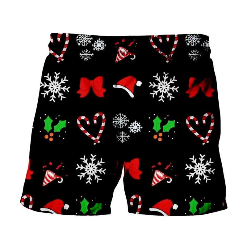 2024 Weihnachten neue Disney Marke Mickey und Minnie Anime drucken Sommer Herrenmode Beach Party Casual Shorts y2k