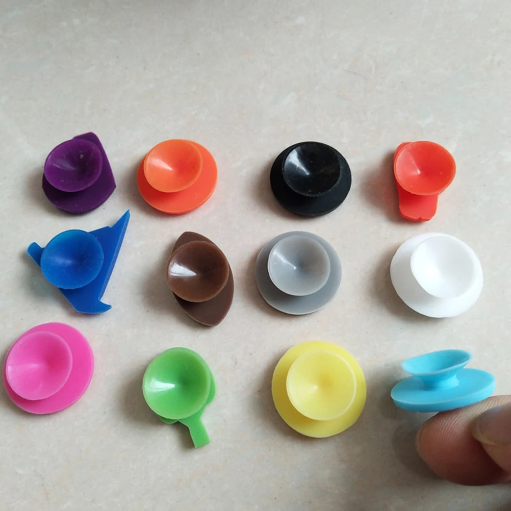 

24Pcs Silicone Wine Glass Stickers Suction Cup Drink Markers Party Charms Glass Recognizer Labels Silicone Wine Charm