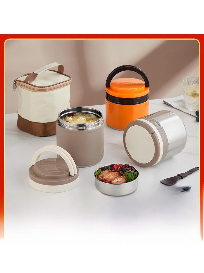 Panela Térmica de Aço Inoxidável 304 para Arroz, Estilo Japonês, Panela de Cozimento Lento, Marmita Térmica para Adultos e Es...