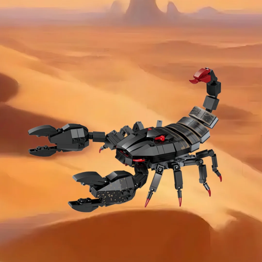 

3D Scorpion,Trilobite,Spider,Centipede Insect Model Building Block Toys-Great for Pranks,Educational Holiday Gifts for Children