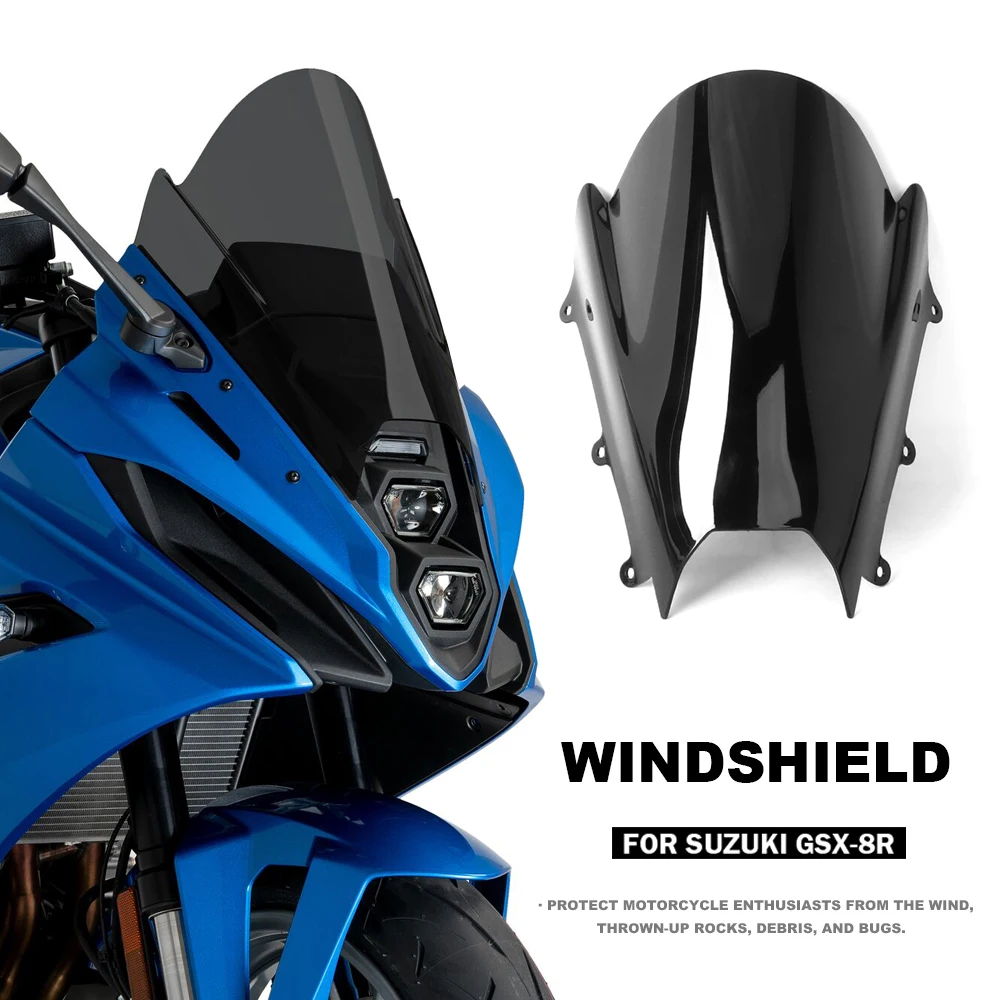 

For SUZUKI GSX-8R GSX 8R GSX8R 2024 2025 New Motorcycle Accessories Windshield Windscreen Screen Protector 3 Color