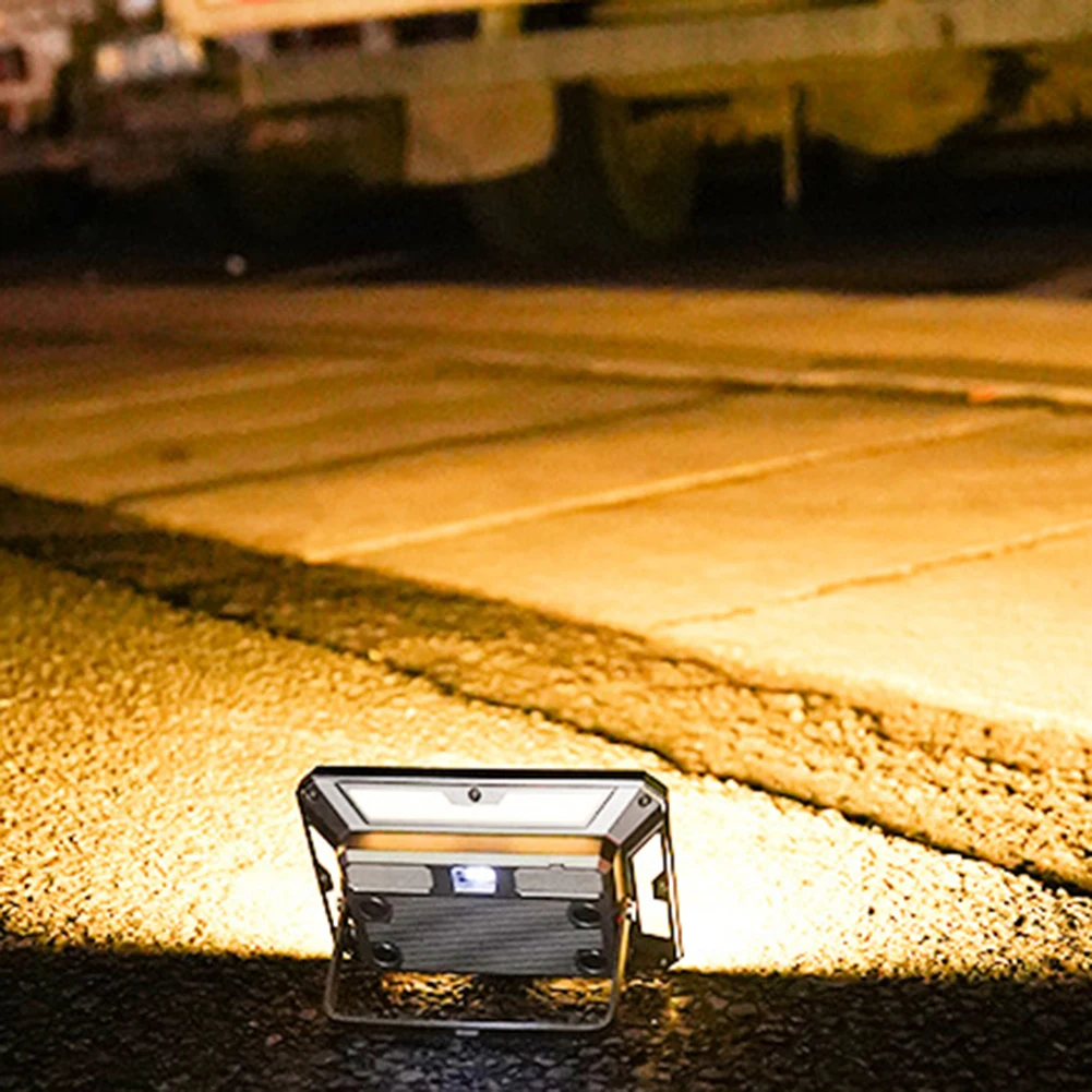 

116 LEDs Portable Camping Lantern Power Bank Function Magnetic 4000mAh with Handle Hook and Digital Display Light Last Up To 24H