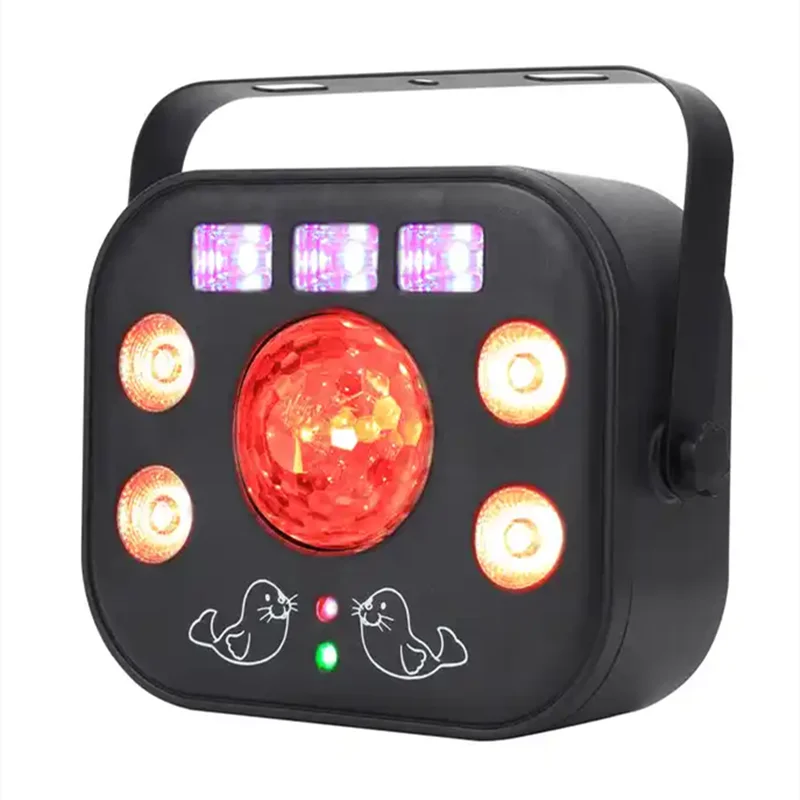 Kaleidoscope LED Light Dyeing  Laser Strobe Five In One Effect Light dmx512 Light Show Equipment DJ party club bar light show