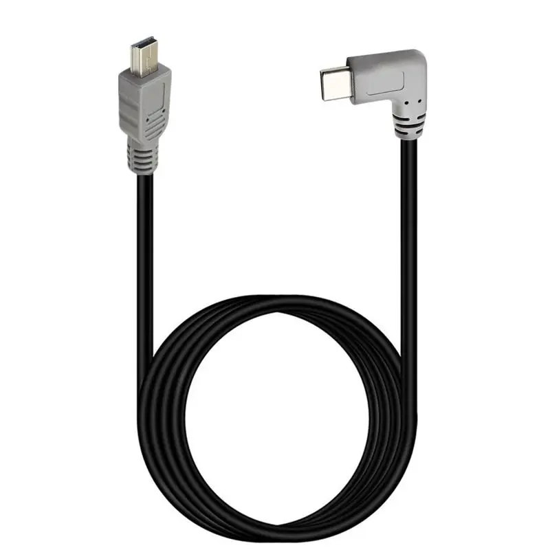 Cable adaptador de carga USB 3,1 tipo C a Mini 5P, Micro USB OTG macho a macho, copia de datos