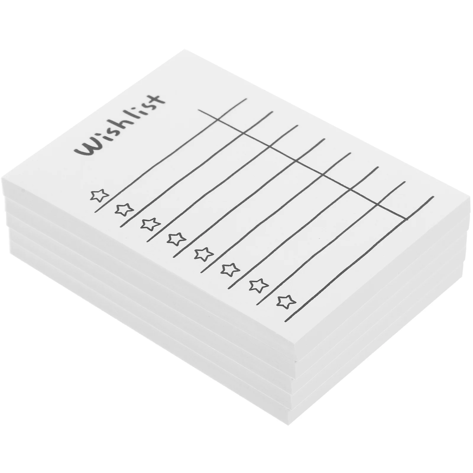 Students Note Pad 80 Sheets Thick Memo Paper For Office School Portable Writing Notepad Smooth Non-Stick Message Pads