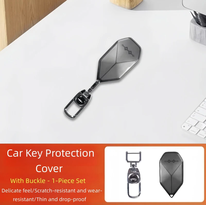 Fit for BYD Leopard 5 Leopard 8 Titanium 3 Titanium 7 Modified Upgrade Parts Car All Inclusive Transparent Key Protection Cover