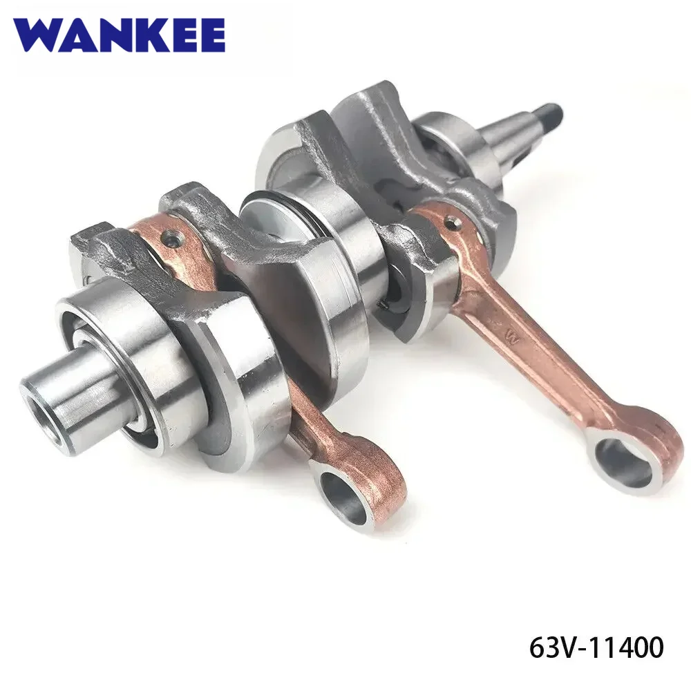 For Yamaha 2 Stroke Crankshaft Assy 63V-11400-01 9.9HP 15HP Outboard Engine Parsun Hidea 63V-11400