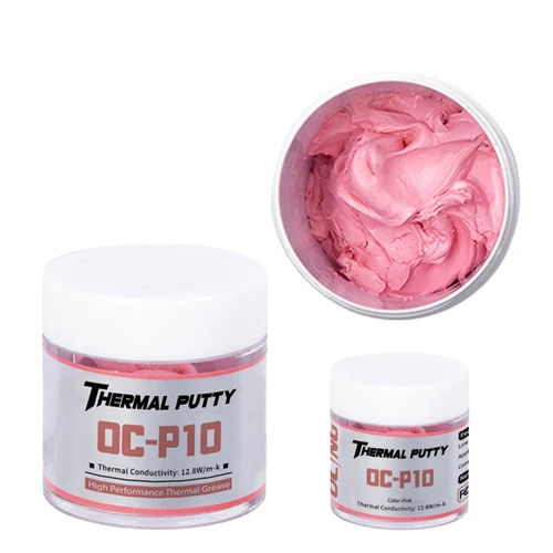 Imagen 2 del producto Masilla térmica OCNG OC-P10 para procesador VGA GPU IC, almohadilla térmica de enfriamiento rápido, masilla de bloqueo de calor de repuesto de alto rendimiento