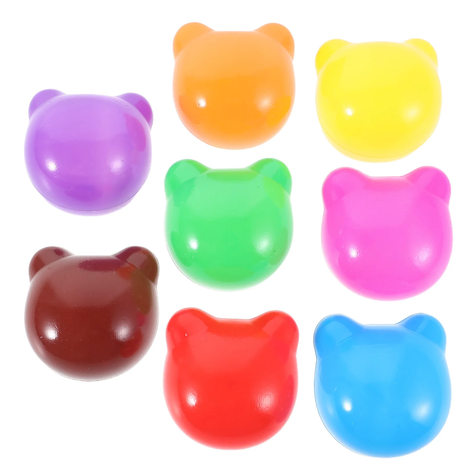 100 قطعة كرات المحيط الطفل سميكة الدب رئيس كرات بلاستيكية آمنة لرياض الأطفال المنزل الكرة حفرة اللعب كرة أوشن بركة