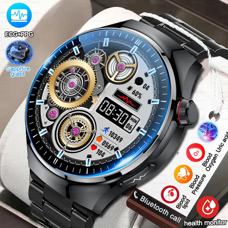 2026New For Man Smartwatches Outdoor Sport Smart Watch Men 1.43“HD AMOLED Screen ECG physical examination BT5.0 Call smartwatch