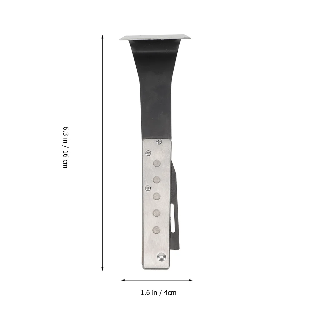 2pcs Tree Bark Scraper Polished Metal Rustproof For Woodworking Garden Landscaping Manual Debarking Wood Bark Stripping Tools