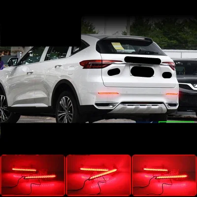 

Для Haval F7 2019-21 светодиодный задний бампер, указатель поворота, тормоз, автомобильные аксессуары, аксессуары для авто
