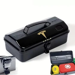 Professional Multifuncional Hard Tool Case, Storage Organizer, Hardware Tool Box, aço inoxidável, à prova de choque, à prova d'água