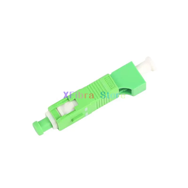 SC/APC-LC/APC Fiber Optic Conversion Flange Adapter Single Mode SC Male-LC Female