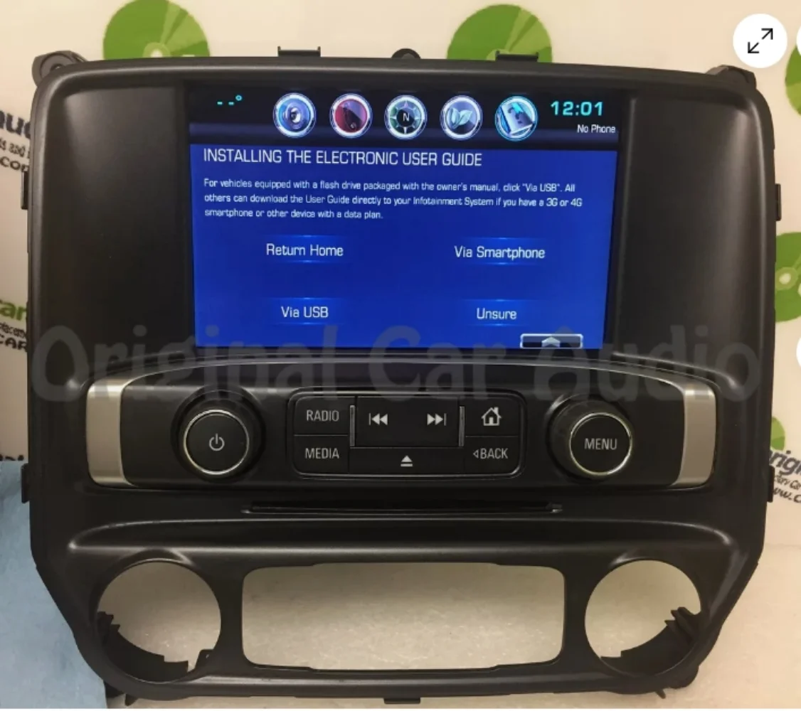 

GMC Sierra OEM Touch Screen Radio Control Panel Display Monitor