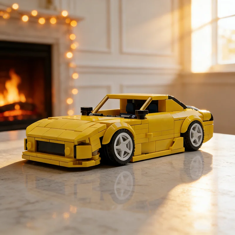 339 قطعة MOC مدينة أبطال ULTIMATE مازدا RX 7 FD نموذج اللعب هدايا عيد الميلاد اللبنات العمارة لتقوم بها بنفسك فكرة الإبداعية