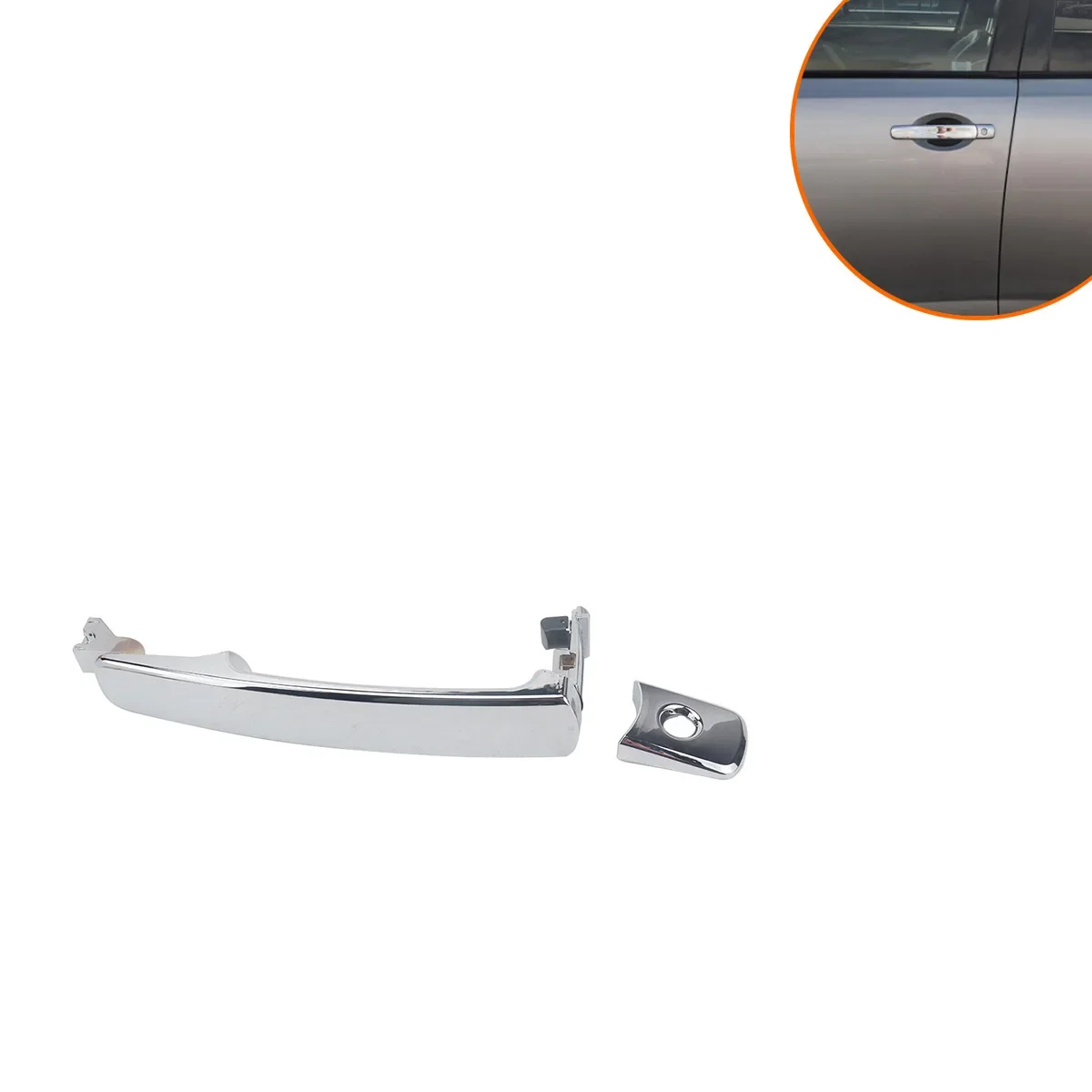 

Chrome Front LH Driver Exterior Outside Door Handle for Nissan Rogue 2003-2011