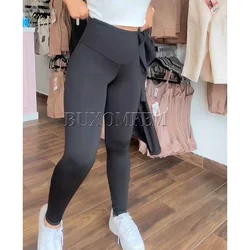 High Waist Tummy Control Yoga Leggings Tight Sexy Yoga Leggings Butt Lifter Stylish Wrinkle Resistant Slim Fit Daily Pants 2024