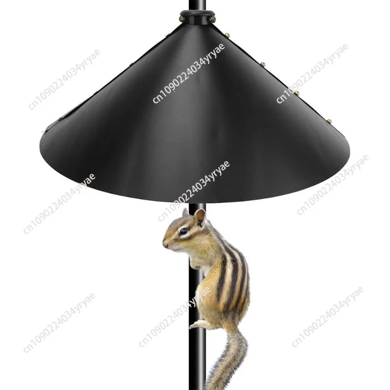 Garden general anti-squirrel baffle bird feed protective cover protection hanging bird feed protective cover