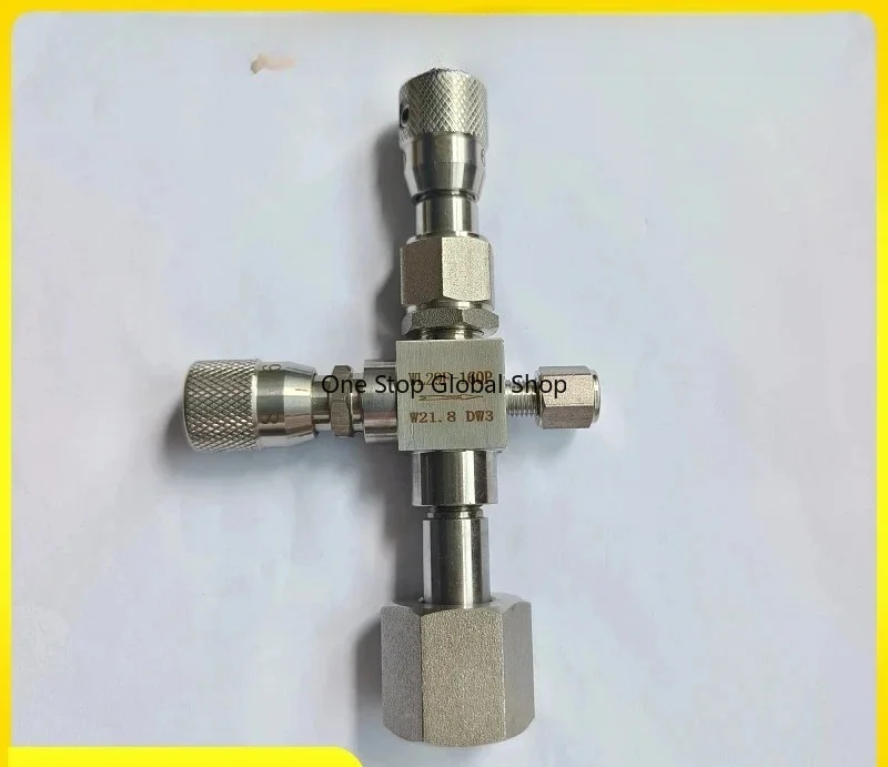 Empty type steel cylinder sampling valve, stainless steel regulating valve, regulating valve, fine tuning valve