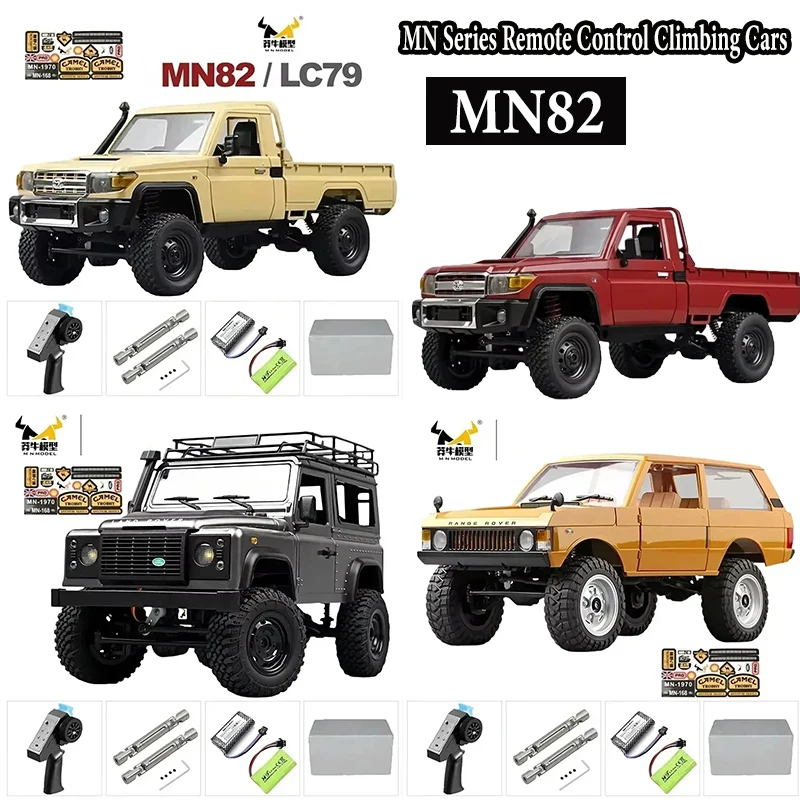 

MN82 Toyota Rc 4x4 Радиоуправляемый автомобиль 2,4 г 1/12 Полномасштабный внедорожный пульт дистанционного управления RC Гусеничный автомобиль Мальчик с дистанционным управлением Автомобиль Игрушка в подарок
