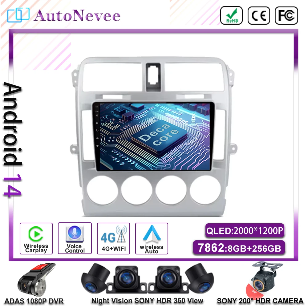 Android For Kia Carnival UP GQ 2002 2003 2004 2005 2006 Android Auto Car Radio Player Stereo Autoradio navigazione Video GPS