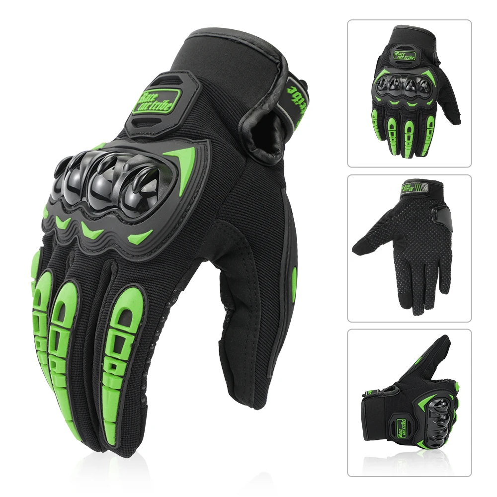 Motorcycle Riding Gloves for Kawasaki ZX6R KTM Duke 390 Knuckle Protective Motorbike Racing Guantes Motorcyclist Cycling Luvas