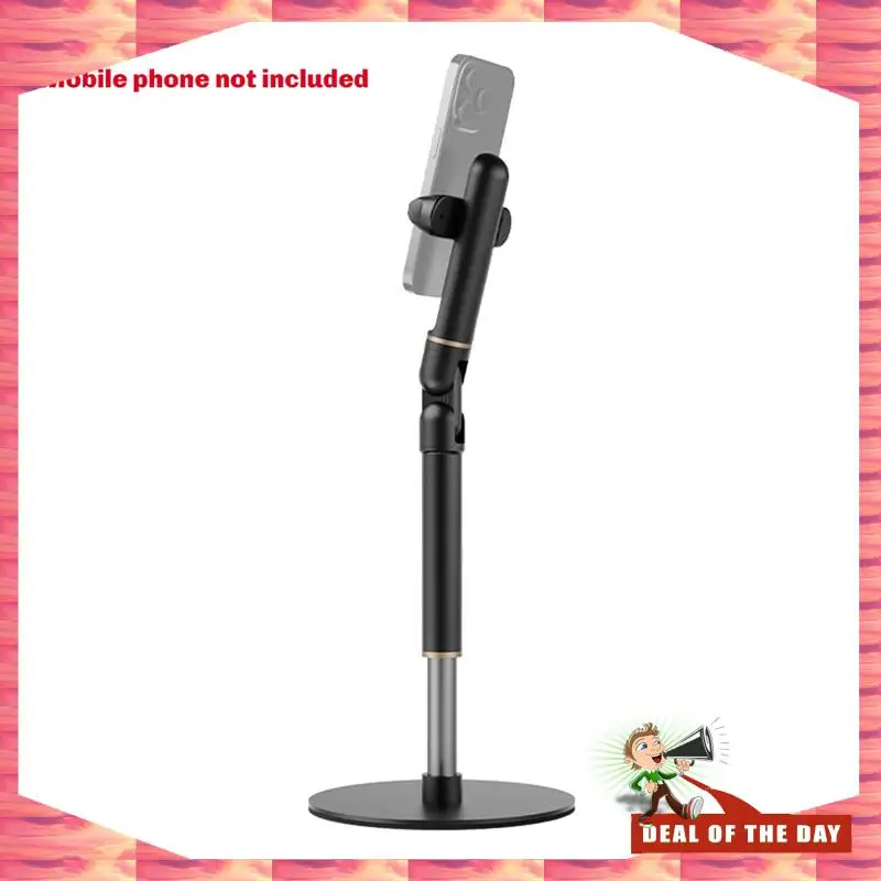 24-Hour Delivery Adjustable Live Broadcast Desktop Phone Holder Stand For Smartphone Bracket For Mobile Telefoon