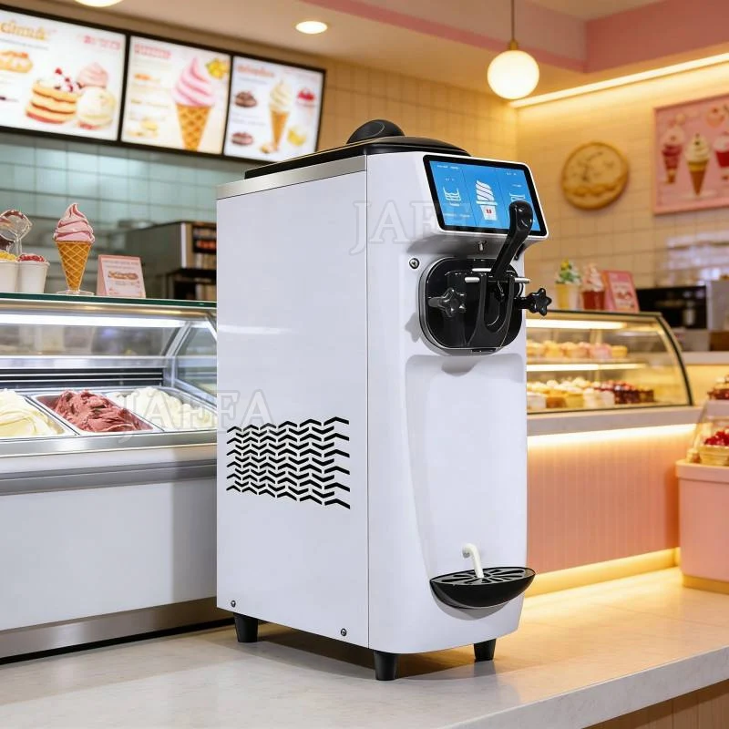 Commercial Soft Serve Ice Cream Making Machine Coffee Shop Ice Cream Machine Professional Ice Cream Maker Manufacturer