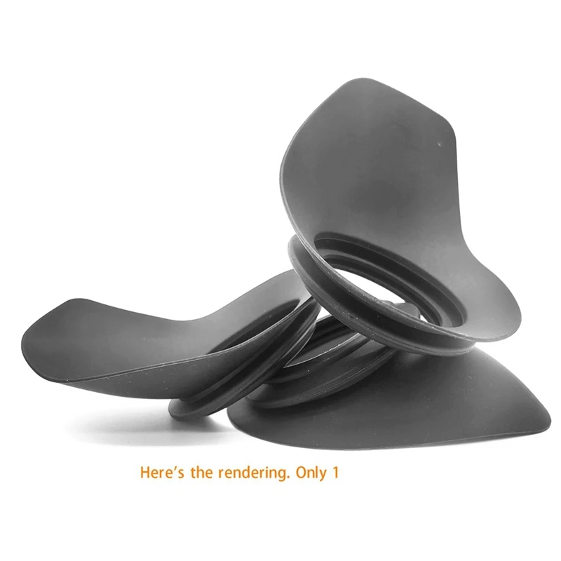 إكسسوارات قطع غيار العيون المطاطية ، جهاز تحديد عدسة العين من سوني MC2500 ، كاميرا كوب العين ، قناع العين ، 1: 2500