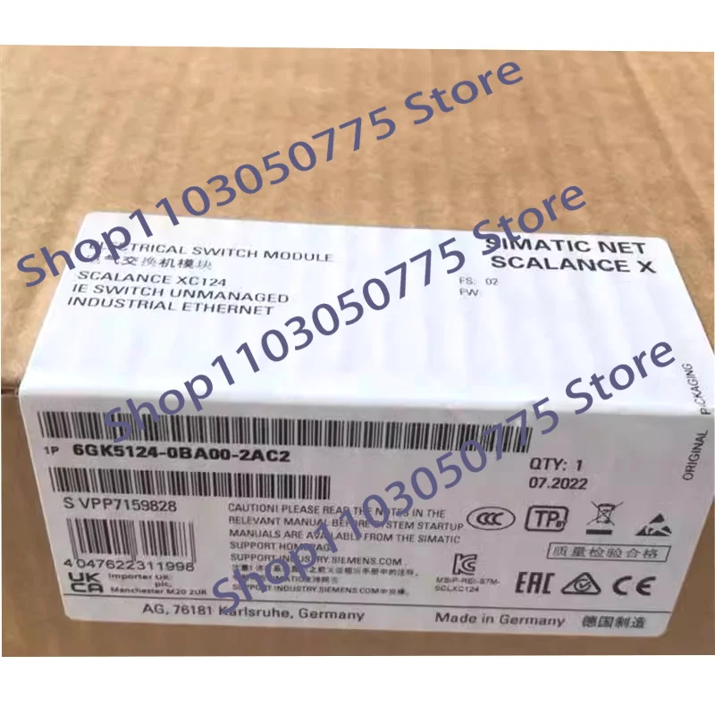 

6GK5124-0BA00-2AC2 6GK5 124-0BA00-2AC2 New Original In Stock Best Quality