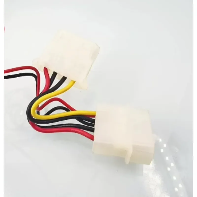 for New 13525 Transparent Luminous 12V Large Air Volume 13.5CM Computer Chassis LED Fan