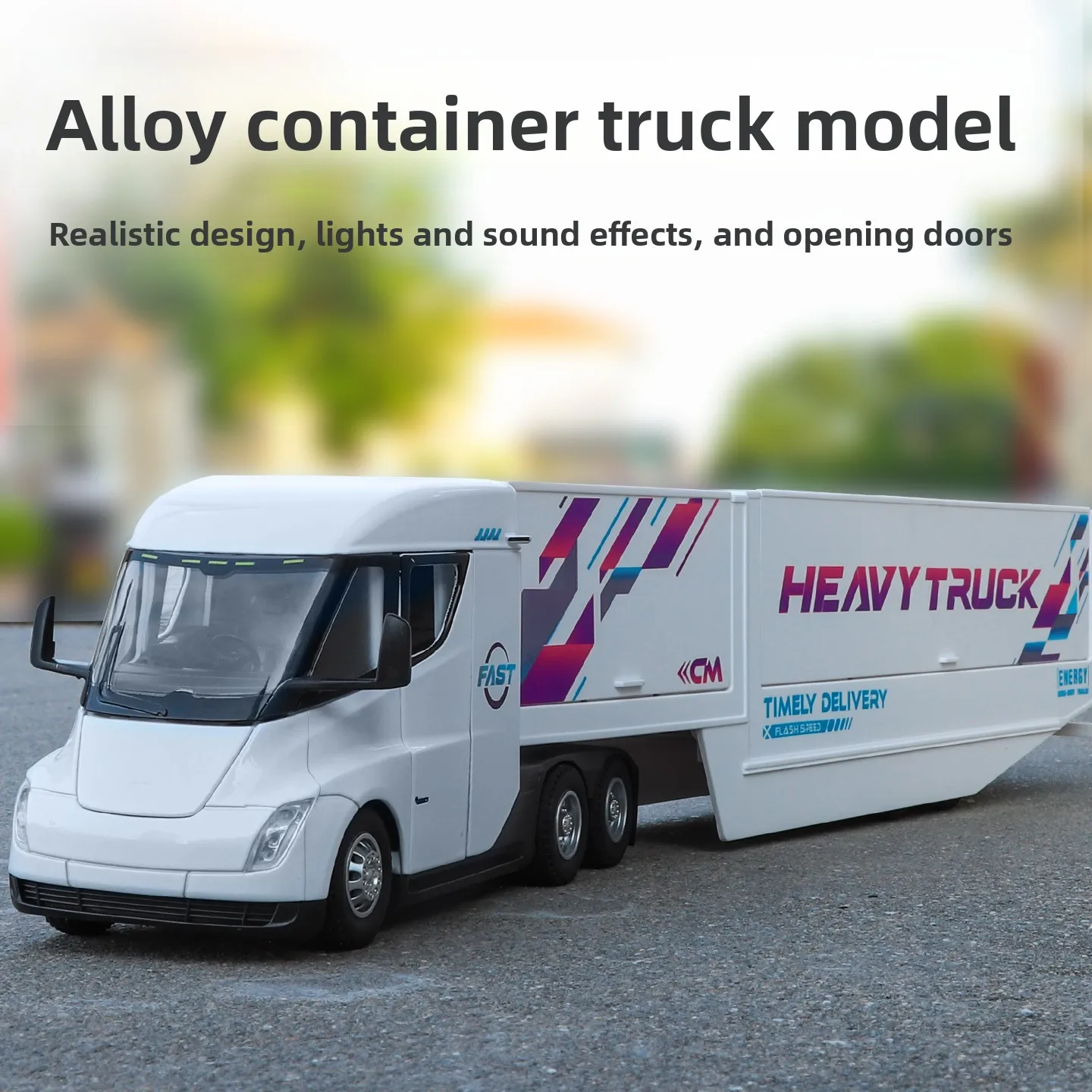 1:32 شاحنة سبيكة سيارة نموذج الصوت والضوء الهندسة النقل مركبة الأولاد لعب الأطفال جمع الهدايا