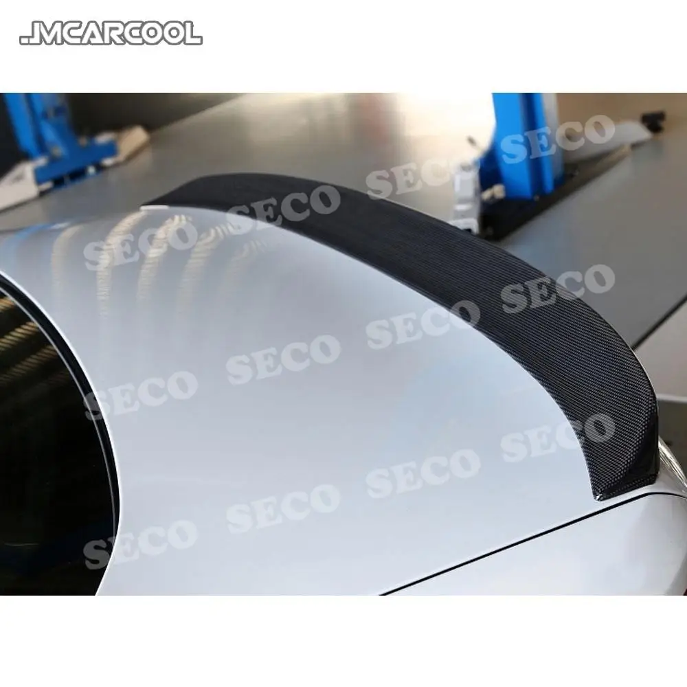 لسيارات BMW 5 Series G30 F90 M5 سيدان 2017 -2019 أجنحة سبويلر خلفية ألياف الكربون الجافة الجذع التمهيد الديكور الخارجي FRP طقم الجسم