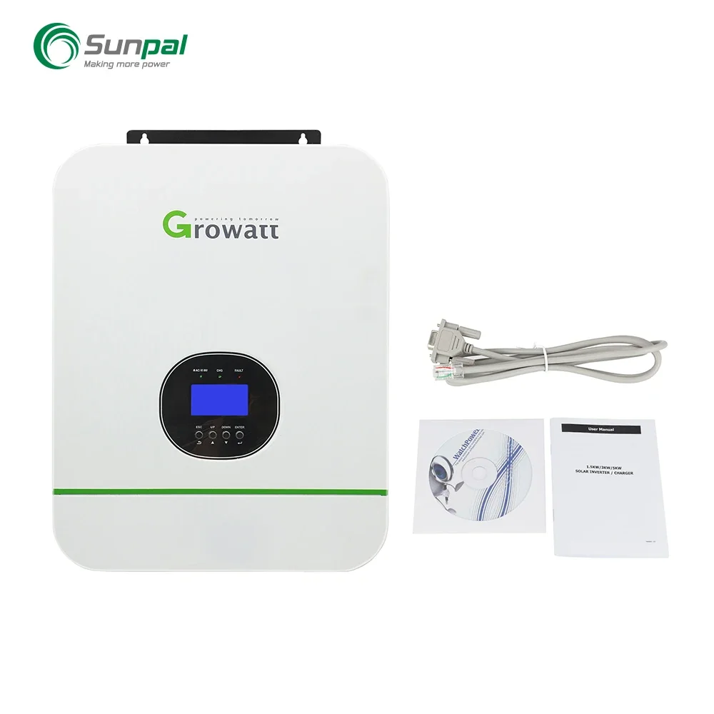 Growatt 12 Kw 15 Kw Us Version Solar Wind Complete Off Grid Solar System For Houses