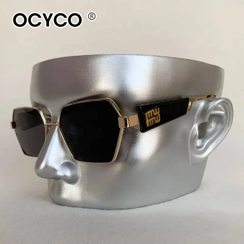 

Солнцезащитные очки OCYCO: модные, винтажные, металлическая оправа, защита UV400, дизайнерские, в стиле панк, для мужчин и женщин, для уличной моды