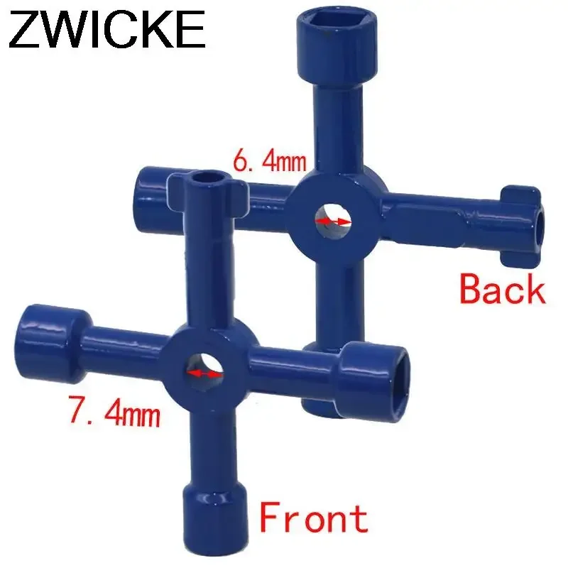High Quality Multi-functional Electric Control Cabinet Triangle Key Wrench Elevator Water Meter Valve Square Hole New