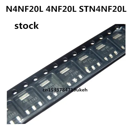 Original 5PCS/ N4NF20L 4NF20L STN4NF20L SOT-223