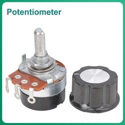 Variable Speed Control Knob DC Motor Speed Controller Adjustable Variable Speed Switch DC Motor Potentiometer 4K7 For 0618-180