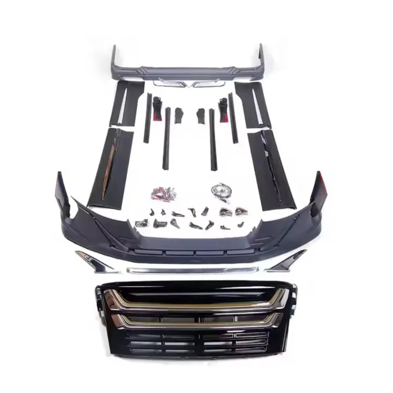 

2016Y for Toy-ota Alphard Upgrade to Modellist Aero Body Kit with Front & Rear Bumper Car Body Sets