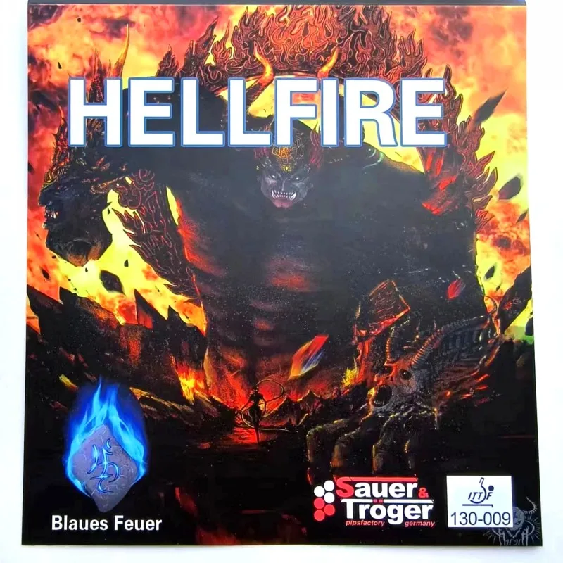 durable-solt-blue-fire-pong-paddle-medium-particle-long-rubber-single-sheet-offensive-defensive-anti-arc-strange