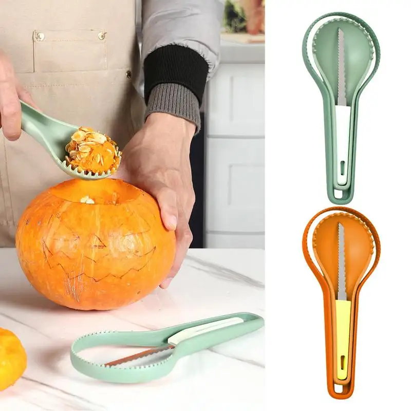 Carving Tools For Pumpkins 3X Hollowing Out Pumpkin Tool Nesting Fruit Corer And Sculpting Gadgets For Kitchen Party Supplies