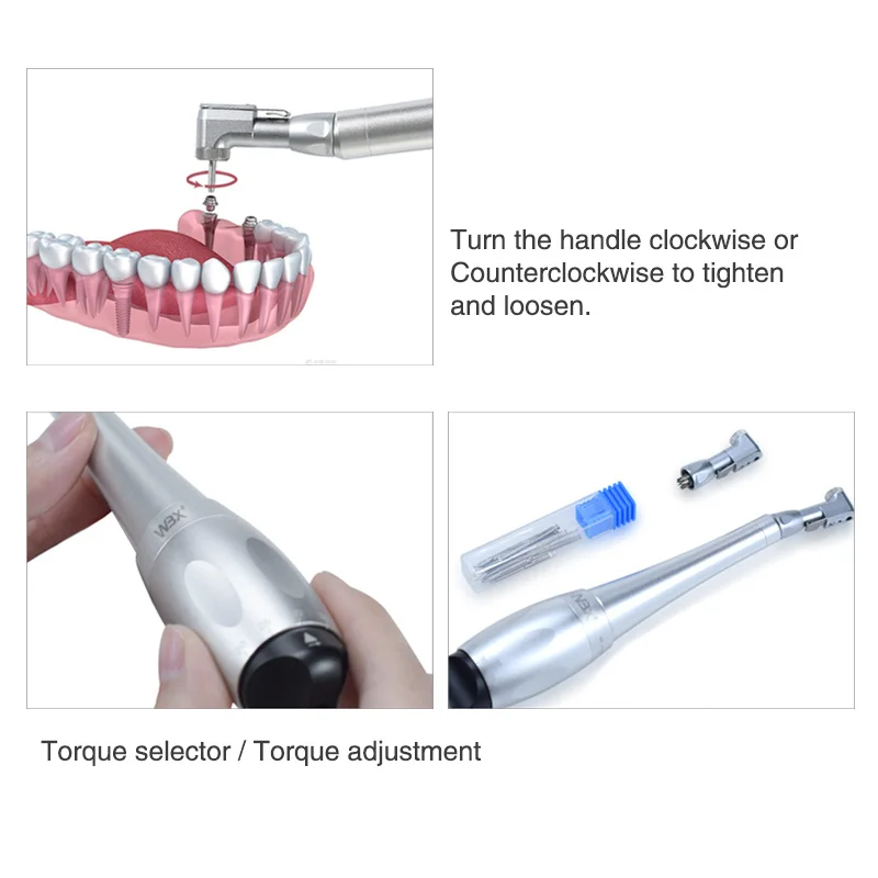 토크 렌치 핸드피스 스크루드라이버, 외과 치과 임플란트 키트, 치과 장비