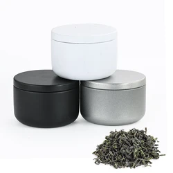 Mini Portable Storage Container Sealed Tea Cans Box Tin Tea Jar with Lid Candle Making Coffee Candy Spice Jewelry Organizer Cans