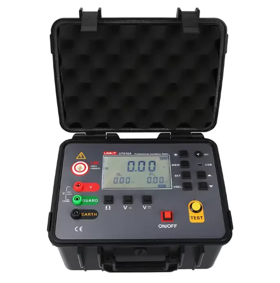 

YYHC-UT515A High-voltage Insulation Resistance Tester with Absorption Ratio and Polarization Index Measurement