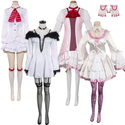 Game Tekken 8 Lili Cosplay Costume Dress Pantyhose Gloves for Women Adult Clothes Outfits Halloween Carnival Party Disguise Suit