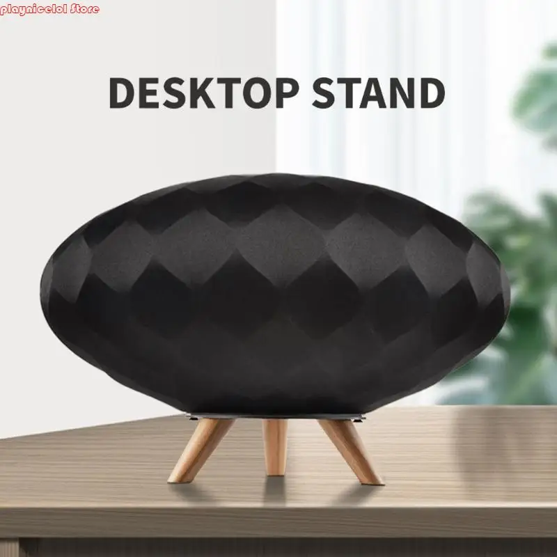 E8BA مكبرات الصوت حامل سطح المكتب المعدني مع التخميد الاهتزاز لمكبرات صوت إسفين تشكيل B&W