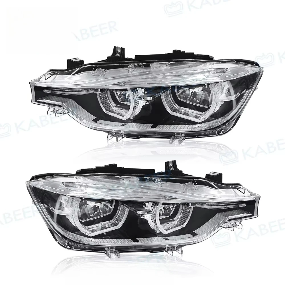 

Фара North American F30 для BMW 3 серии F30 F35 2015-2018, полностью светодиодная, американская версия, запасные части, автомобильный передний фонарь