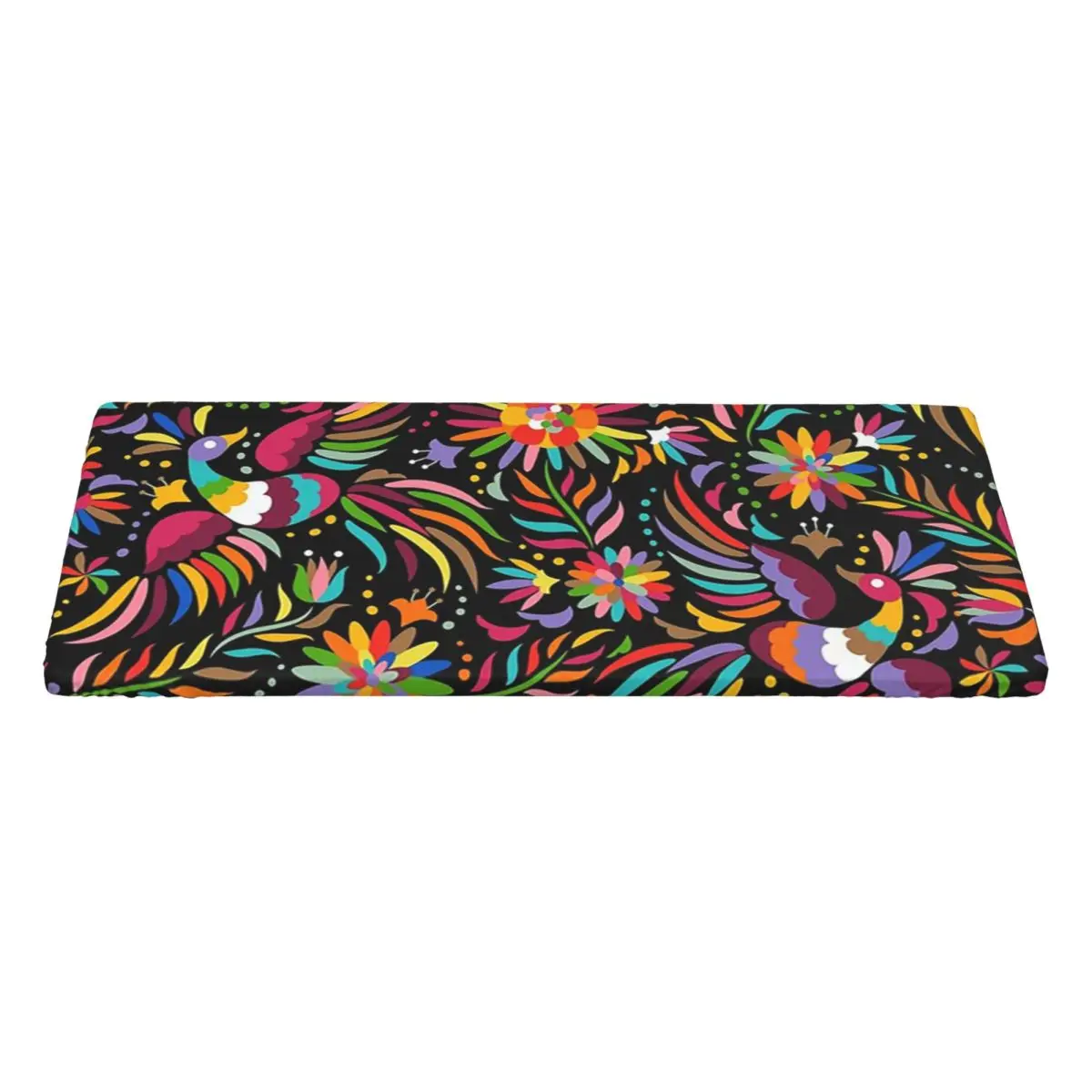 

Traditional Mexican Colorful Custom Rectangular Tablecloth Waterproof Table Cover for Festival Party Decorations Table Cloth